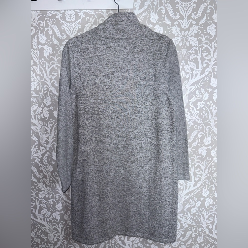 Live‎ Love Lounge Karen neuburger Gray Sweater Dress M NWT - Picture 4 of 6